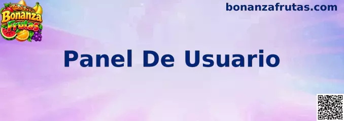 Referencia visual del Panel De Usuario de Bonanza Frutas