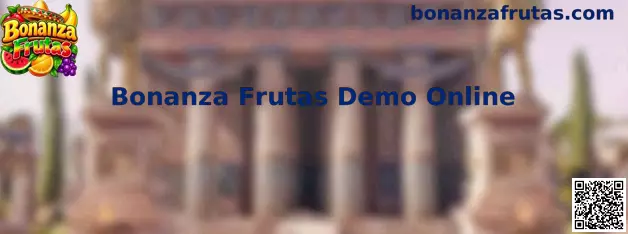 Vista informativa de Bonanza Frutas Demo Online para practicar sin dinero real